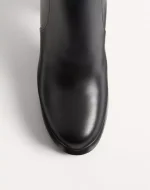 Valentino Fawcette Platform Ankle Boot In Calfskin 90Mm - Image 3